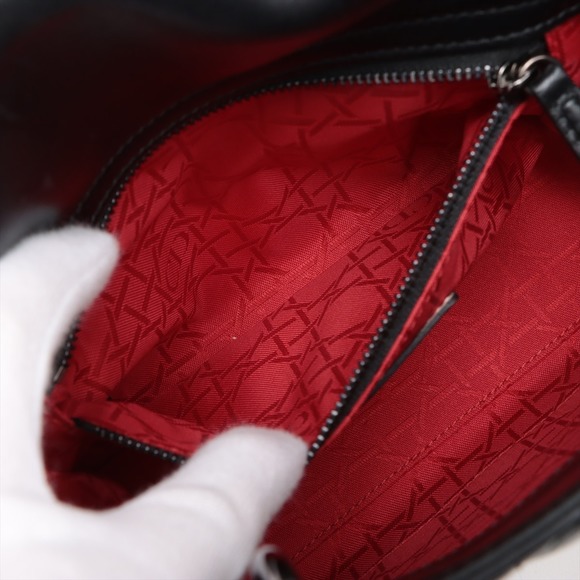 Christian Dior My Lady Dior Cannage Leather 2WAY Handbag Black - Picture 9 of 10